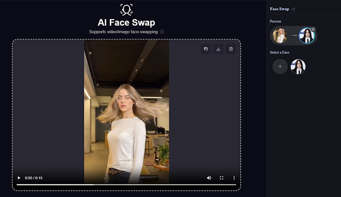 Generate Billie Eilish Deepfake Using SeaArt AI Face Swapper