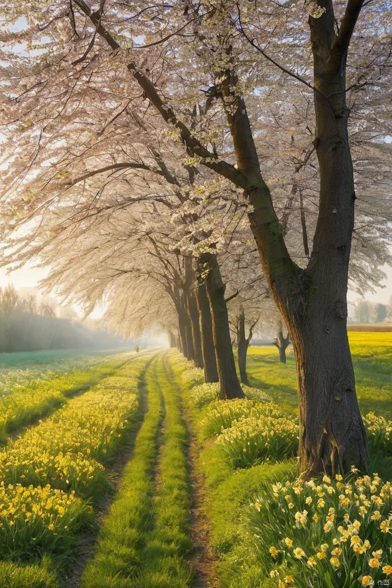 Spring Morning/春日的早晨/春の朝