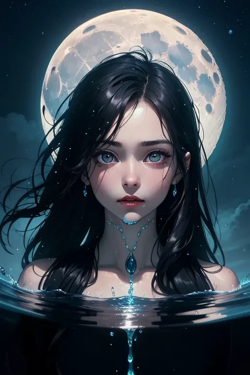 Moon-Sea Girl