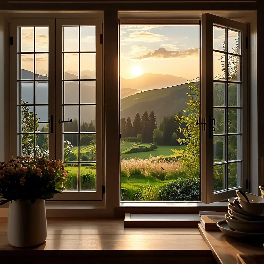 View Outside Window/窗外的风景/窓の外の景色