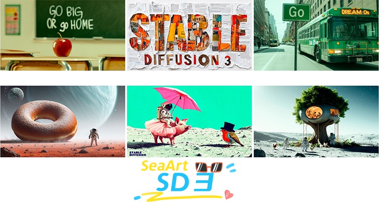 Stable Diffusion 3 Debuts on SeaArt: Next-Gen AI Art Arrives