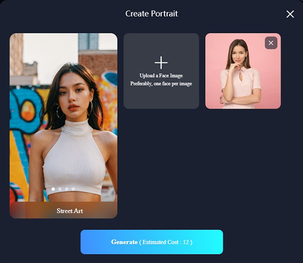 Create an Attractive AI Portrait Step 3