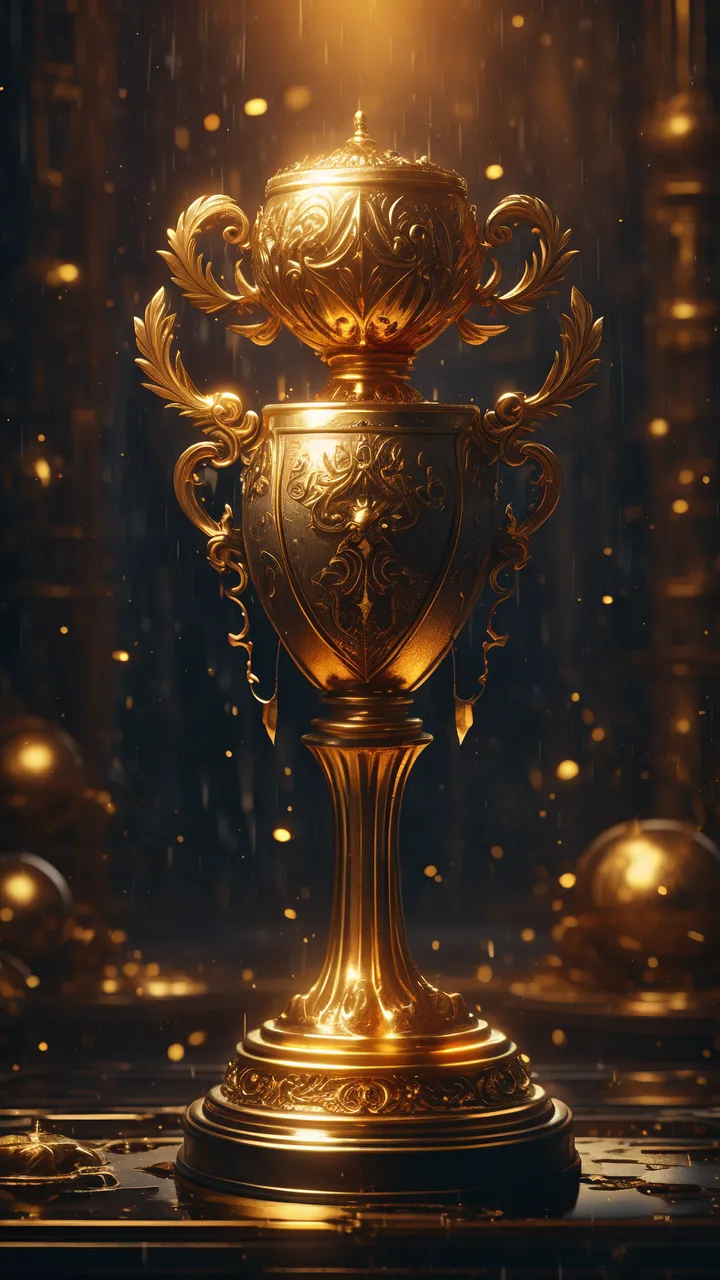 Golden Trophy/金色奖杯/金のトロフィー