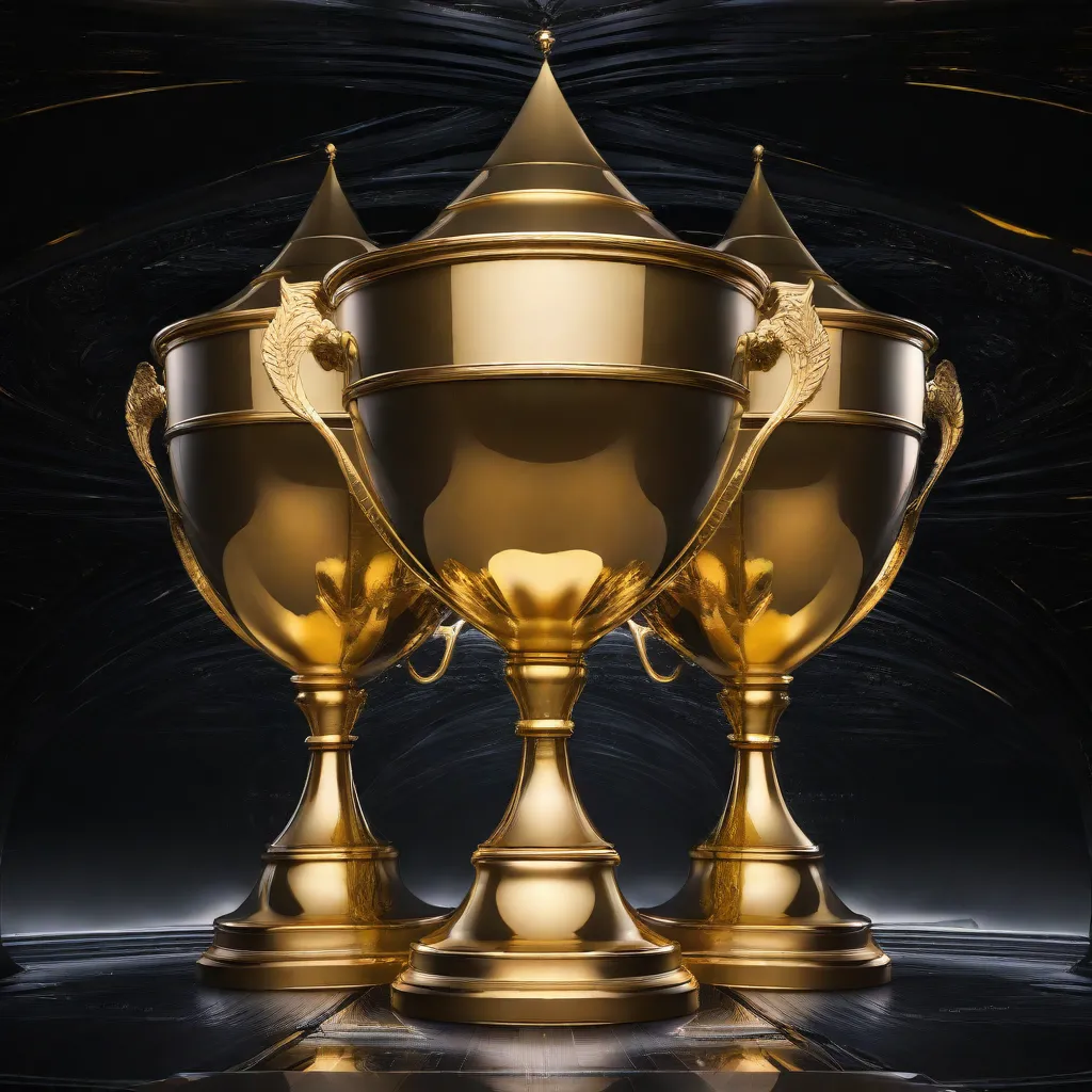 Golden Trophy/金色奖杯/金のトロフィー