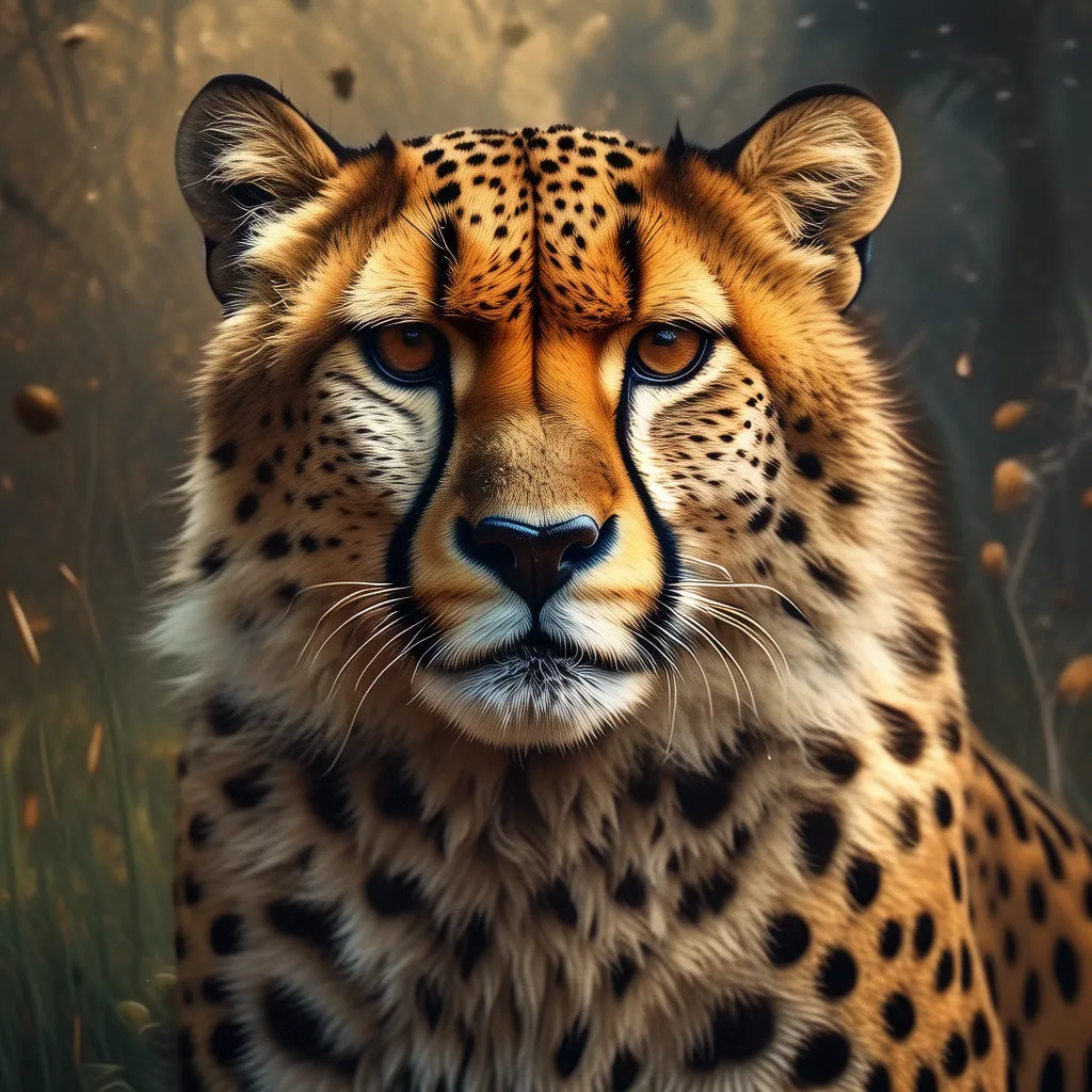 A Cheetah/一只猎豹/チーター