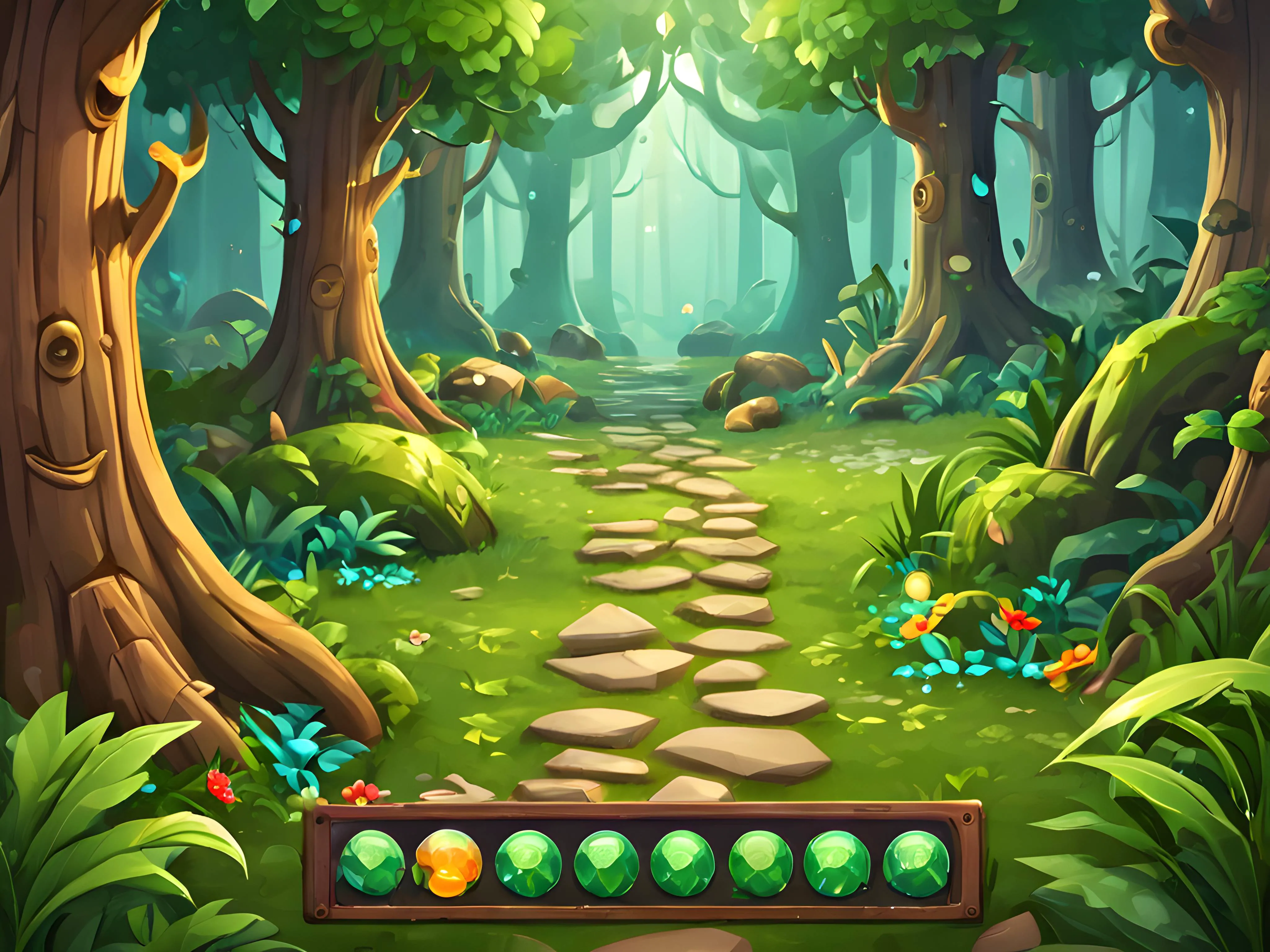 game background jungle 