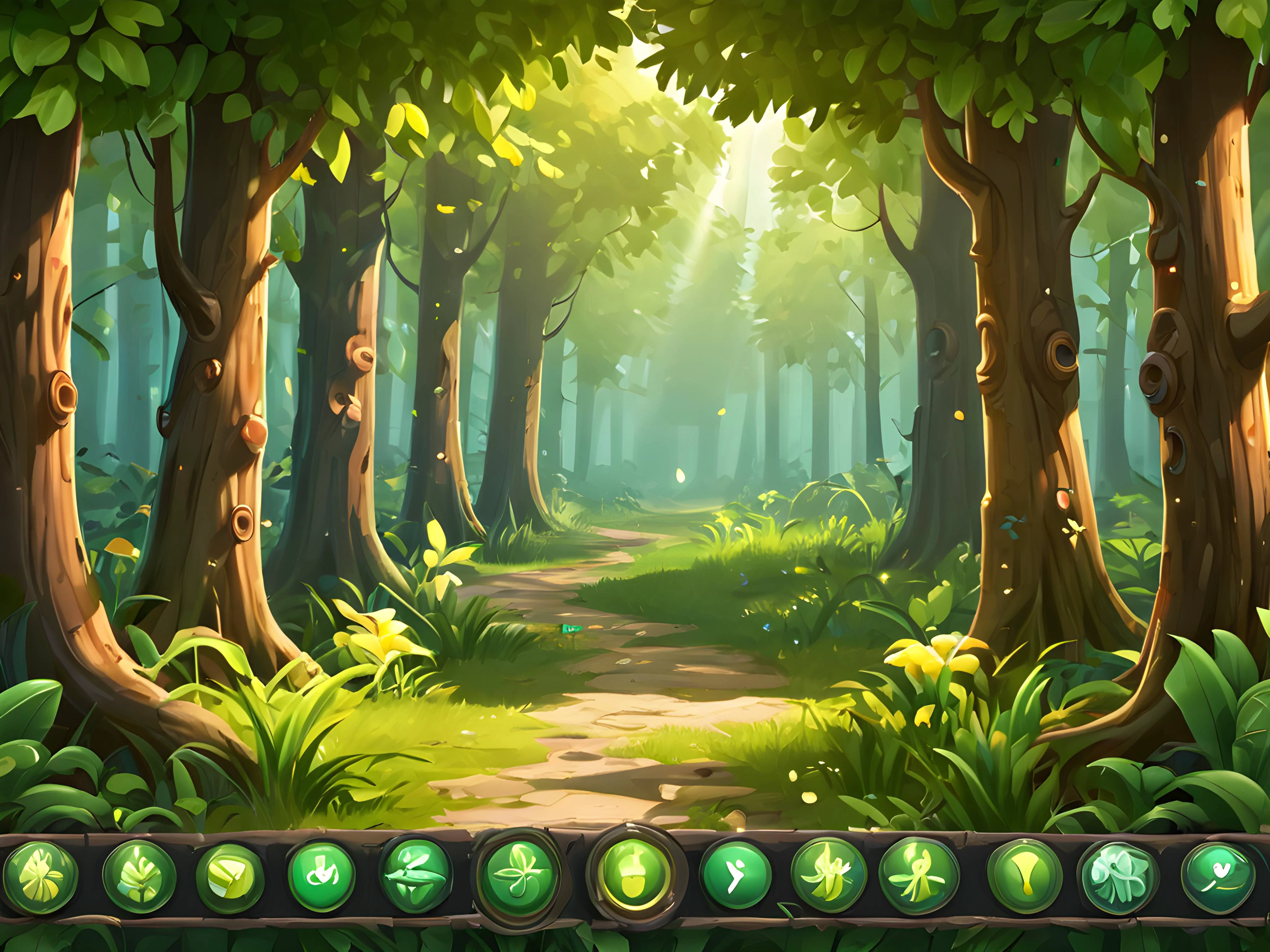 game background jungle 