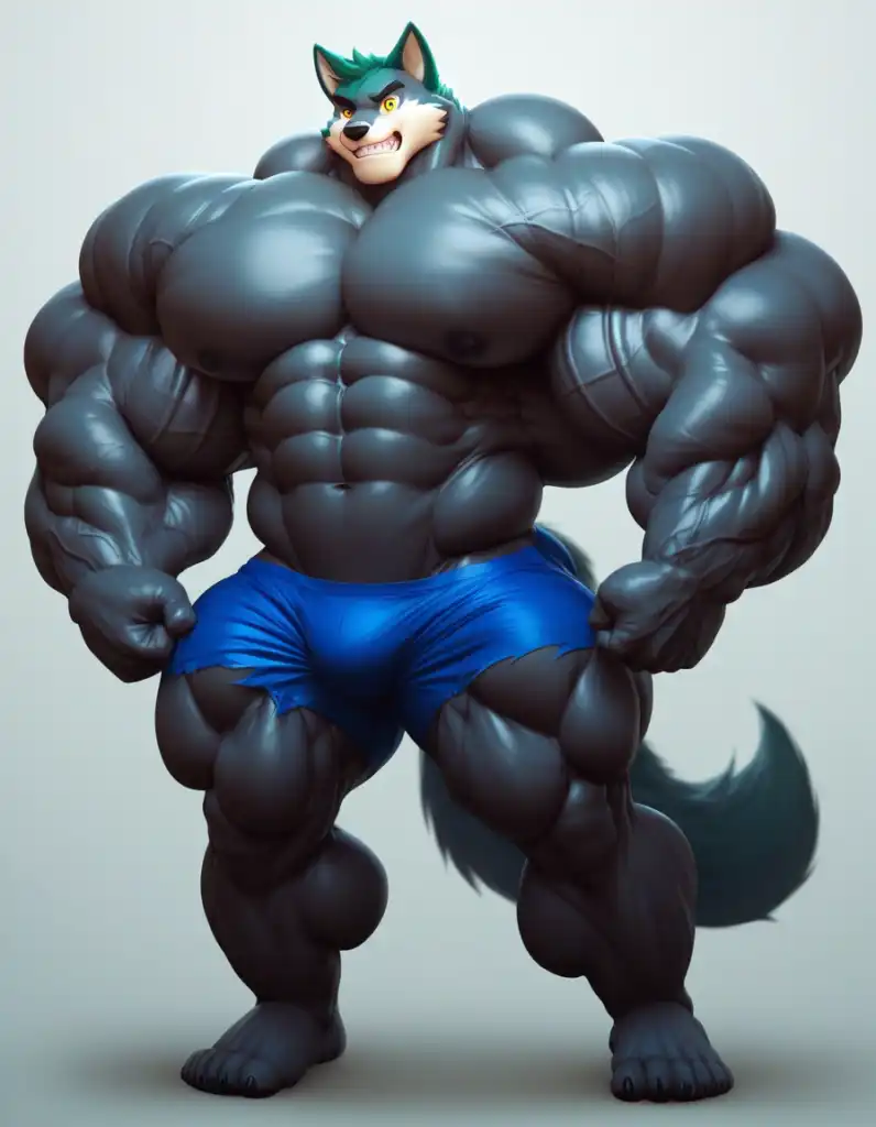 Furry Muscles Growth