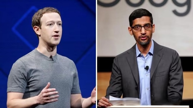 Mark Elliot Zuckerberg & Sundar Pichai