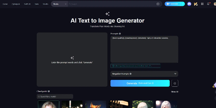 SeaArt AI image generator