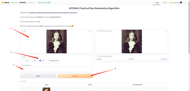 AI restoration tool – GFPGAN