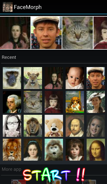 Face Morph app