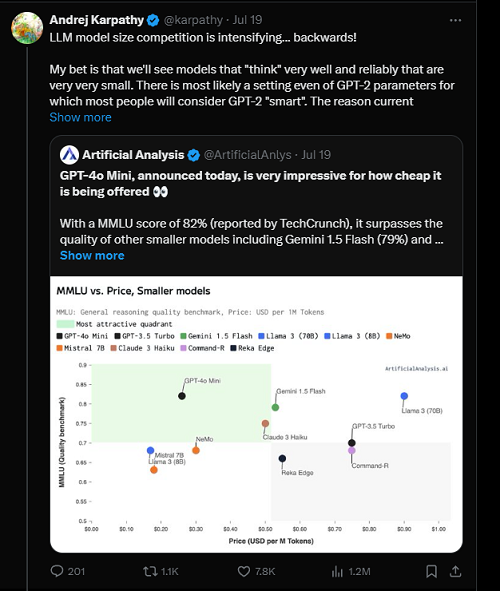 Karpathy post