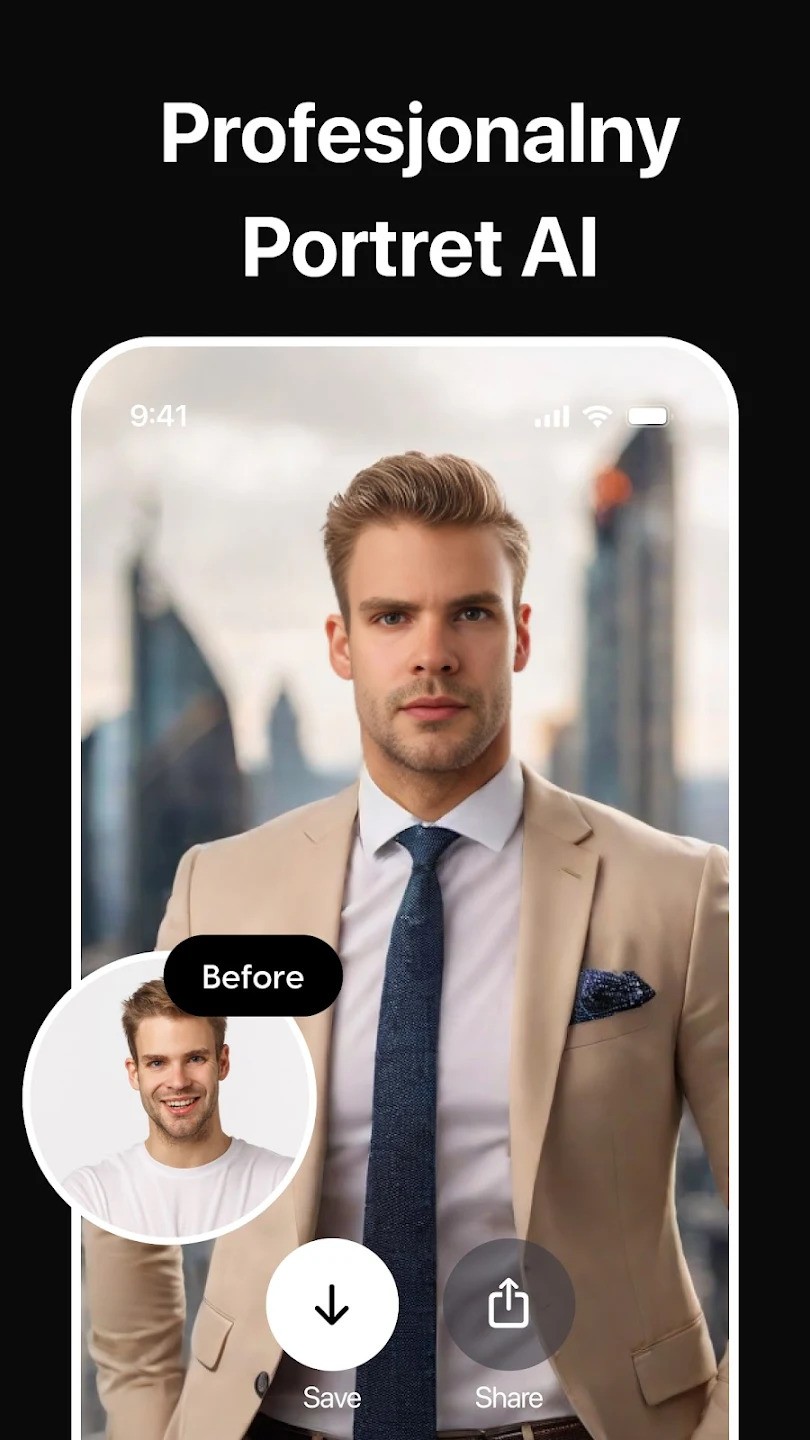 Momo AI photo generator - professional AI headshots creation