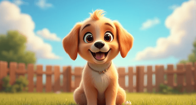 AI-generated Disney dog