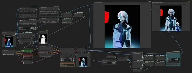 anime to real-life ComfyUI workflow