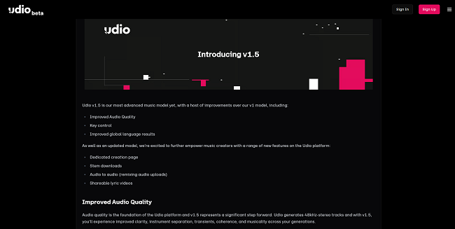 Udio v1.5 introducing