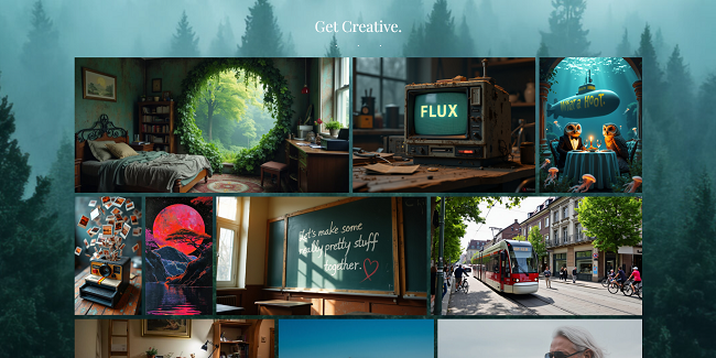 Flux homepage