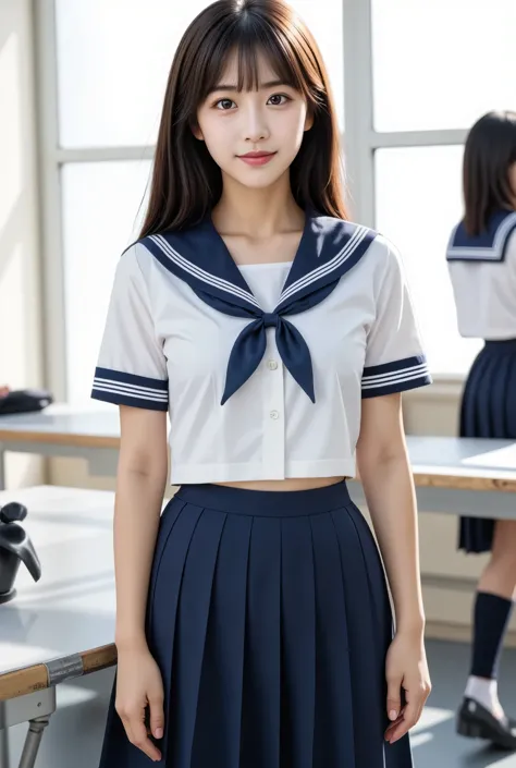 Iroha_White sailor school uniform FL版