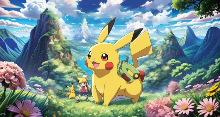 Illustration von Pikachu